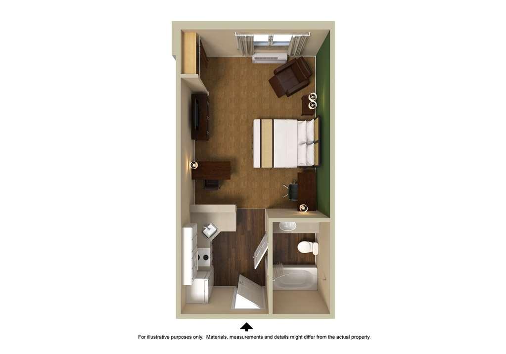 Mainstay Suites Chicago Hillside Kamer foto